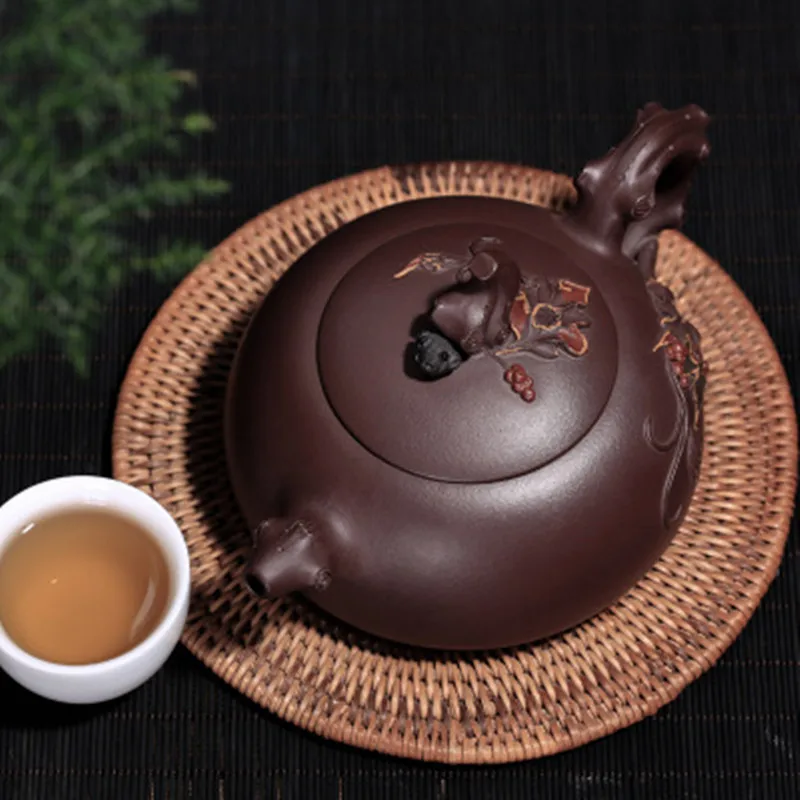 Tetera Teteras Teapot Yixing Zisha Clay Chinese Porcelain Teapots Tea Pot Ceramic 355ml New Arrived High Quality With Gift Box
Tetera Teteras Teapot Yixing Zisha Clay Chinese Porcelain Teapots Tea Pot Ceramic 355ml New Arrived High Quality With Gift Box