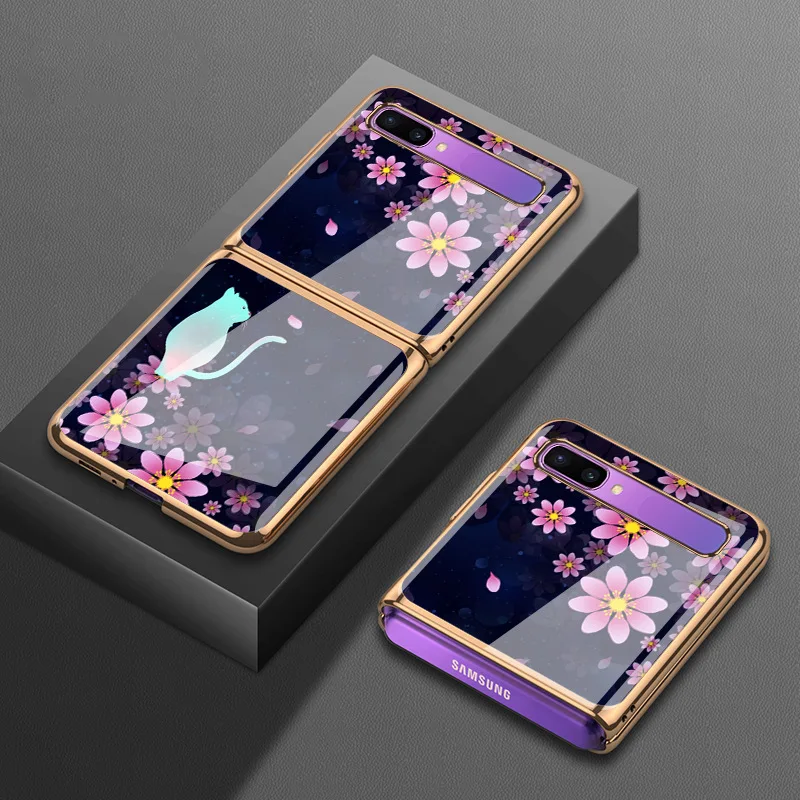 for Samsung zflip mobile phone case female f700f protective cover 5g folding f7070 electroplated f7000 glass Daisy cat
for Samsung zflip mobile phone case female f700f protective cover 5g folding f7070 electroplated f7000 glass Daisy cat