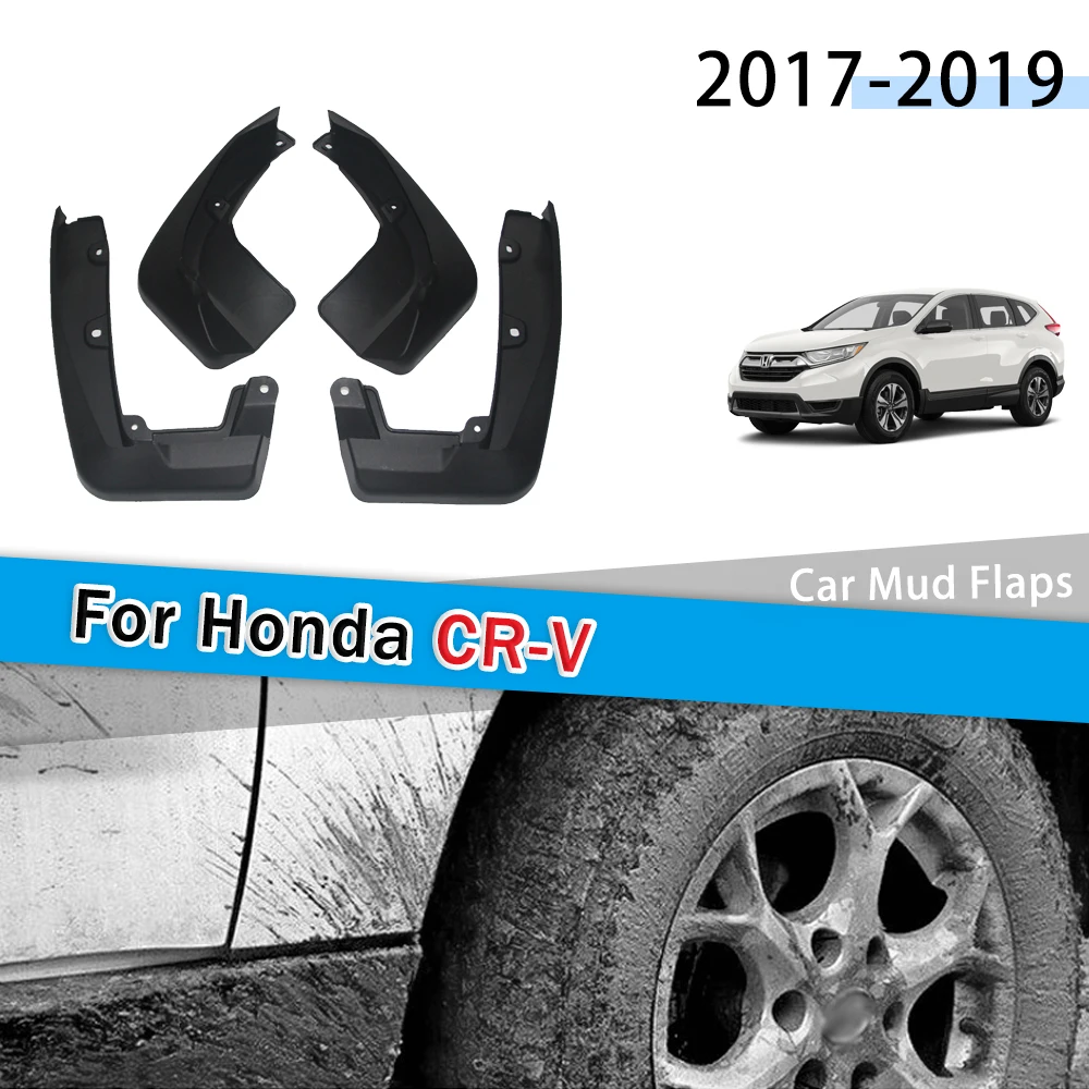 4pcs Car Mudflap for Honda CR-V 2017 2018 2019 Fender Mud Guard Flap Splash Flaps Mudguard Accessories
4pcs Car Mudflap for Honda CR-V 2017 2018 2019 Fender Mud Guard Flap Splash Flaps Mudguard Accessories