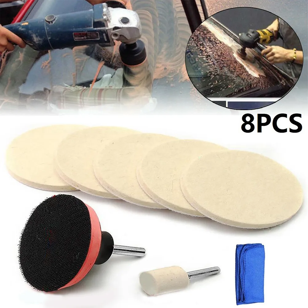 8PCS Car Glass Polishing Sponge Pads Kit Foam Pad Buffer Set Polisher Machine Pad Auto Car Scratch Remover Scratch Repair Tool
8PCS Car Glass Polishing Sponge Pads Kit Foam Pad Buffer Set Polisher Machine Pad Auto Car Scratch Remover Scratch Repair Tool