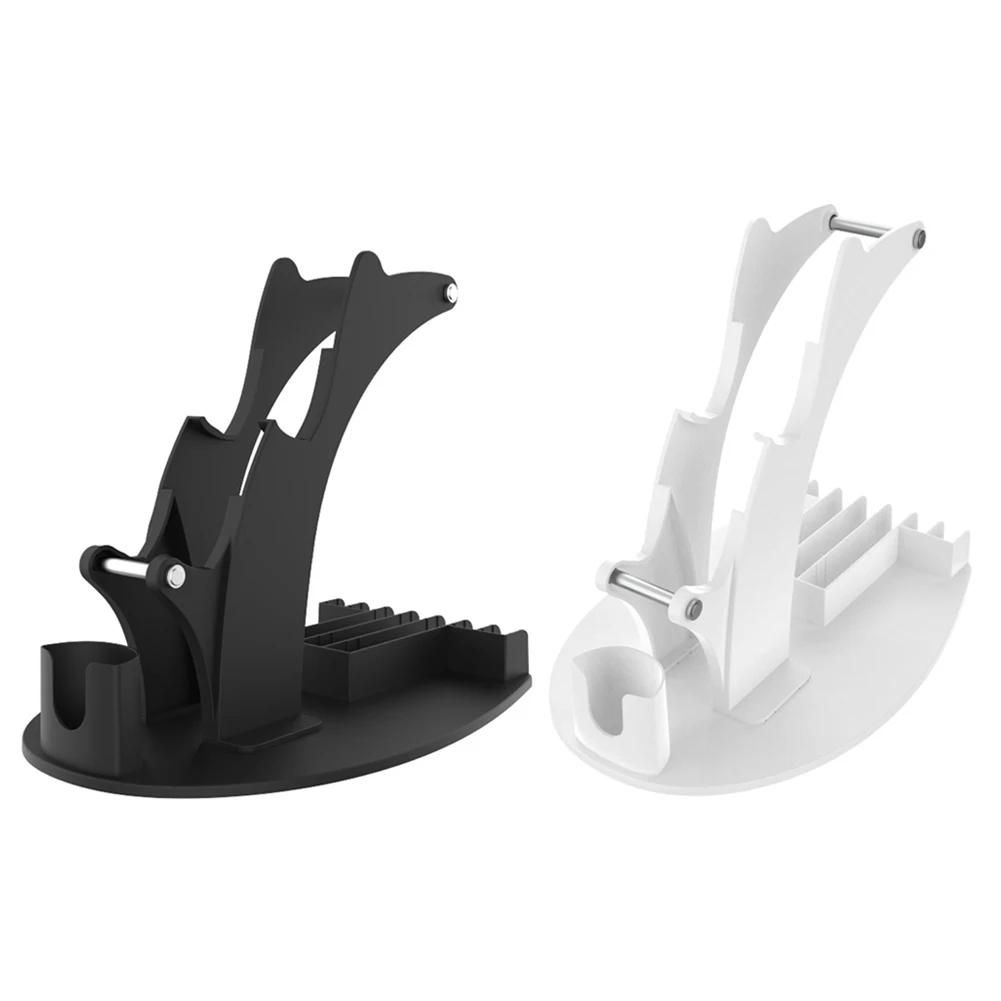 3 in 1-Dual Game Controller Holder for-Nintendo Switch Pro PS5 PS4-Xbox Series S X One Headphone Stand Game Disc Rack
3 in 1-Dual Game Controller Holder for-Nintendo Switch Pro PS5 PS4-Xbox Series S X One Headphone Stand Game Disc Rack