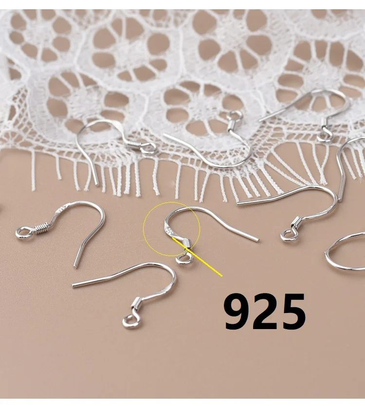 100 шт./лот Carven 925 Серебряные медные серьги застежки-крючки фурнитура «сделай сам» Аксессуары для изготовления ювелирных изделий Железный кр...
100 шт./лот Carven 925 Серебряные медные серьги застежки-крючки фурнитура «сделай сам» Аксессуары для изготовления ювелирных изделий Железный кр...