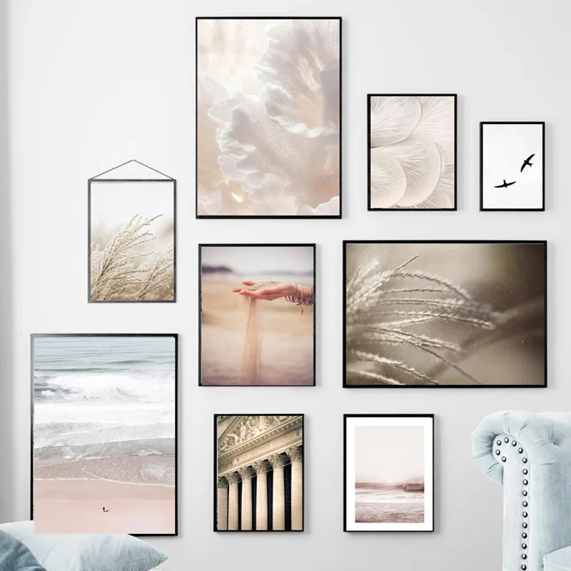 Nordic Poster Wall Art Sand Falling Reeds Mushroom Birds Calm Beach Print Canvas Painting Decoration Pictures For Living Room
Nordic Poster Wall Art Sand Falling Reeds Mushroom Birds Calm Beach Print Canvas Painting Decoration Pictures For Living Room