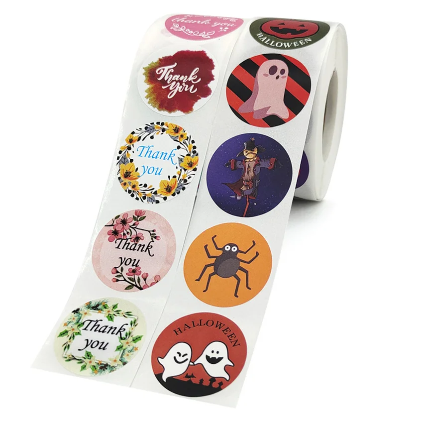 500pcs/roll 32-112 design patterns Thank you stickers Halloween Decor Pumpkin Seal labels for Party Gift packaging XMAS decor
500pcs/roll 32-112 design patterns Thank you stickers Halloween Decor Pumpkin Seal labels for Party Gift packaging XMAS decor