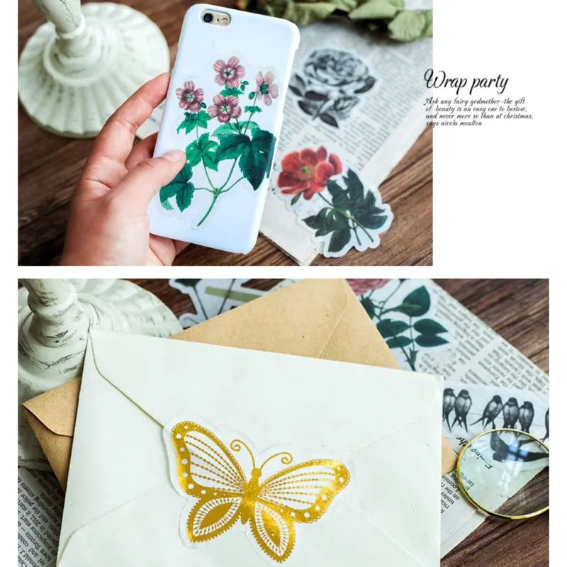 60Pcs Nature Series Refrigerator Decorative Stickers Potted Plant Book Diary Luggage Case Stationery Album Study Stickers
60Pcs Nature Series Refrigerator Decorative Stickers Potted Plant Book Diary Luggage Case Stationery Album Study Stickers