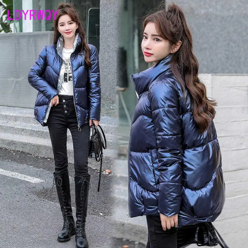 Женская хлопковая короткая куртка с ярким лицом, новинка 2020, хлопковая одежда, Корейская версия свободного воротника, осенне-зимнее пальто
Женская хлопковая короткая куртка с ярким лицом, новинка 2020, хлопковая одежда, Корейская версия свободного воротника, осенне-зимнее пальто