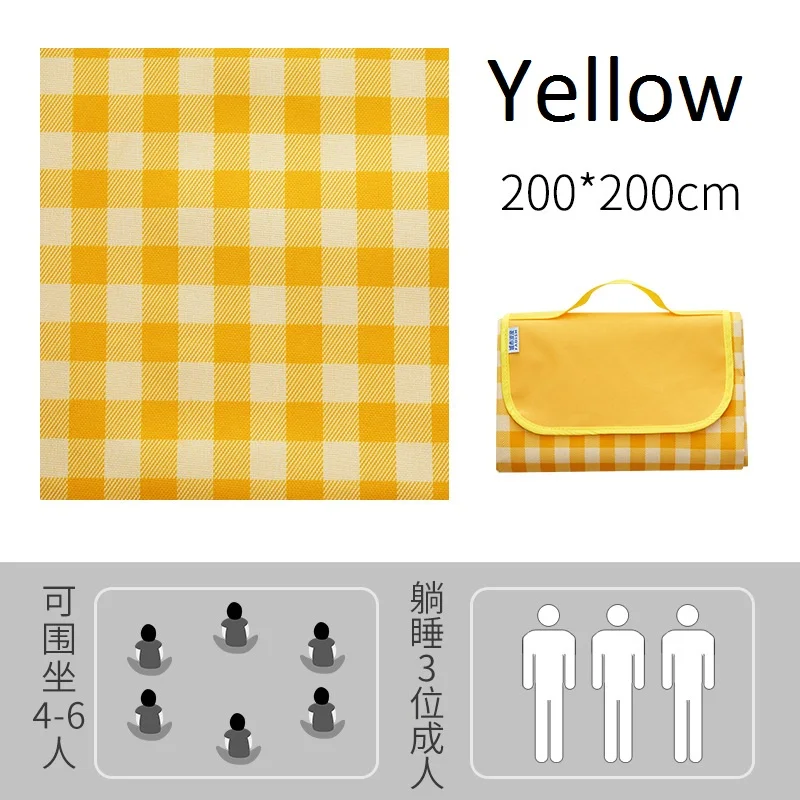 Outdoor Waterproof Foldable Beach Camping Mat Widened Thickened Picnic Portable Mat Lattice Grass Carpet Baby Travel Park 
Outdoor Waterproof Foldable Beach Camping Mat Widened Thickened Picnic Portable Mat Lattice Grass Carpet Baby Travel Park