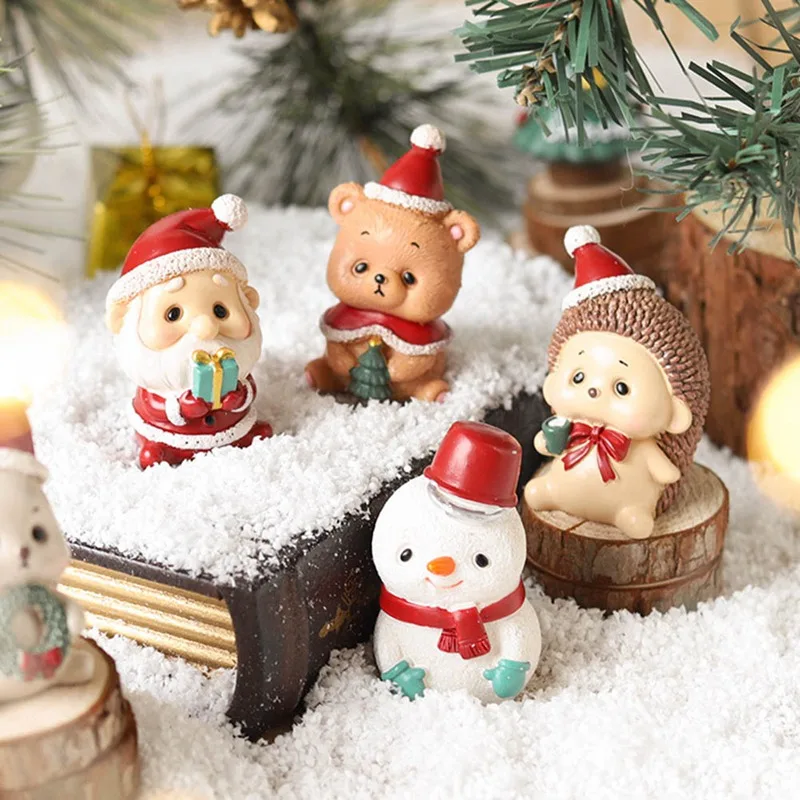 New Year Christmas Decorations Resin Santa Claus Ornaments Christmas Figures DIY Decorations For Xmas Home Decor
New Year Christmas Decorations Resin Santa Claus Ornaments Christmas Figures DIY Decorations For Xmas Home Decor