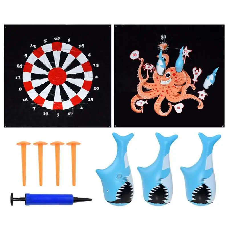 Flarts Lawn Darts Games with 3 Inflatable Tumbler Darts outdoor games garden for children Adults Family Yard sports Games Gifts
Flarts Lawn Darts Games with 3 Inflatable Tumbler Darts outdoor games garden for children Adults Family Yard sports Games Gifts