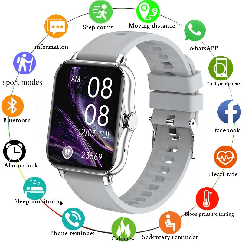YABOLI Woman Smart Watches Bluetooth HD Call Smart Watch Men 2021 Full Touch Screen Knob Rotation Fitness Tracker ECG Monitor 
YABOLI Woman Smart Watches Bluetooth HD Call Smart Watch Men 2021 Full Touch Screen Knob Rotation Fitness Tracker ECG Monitor