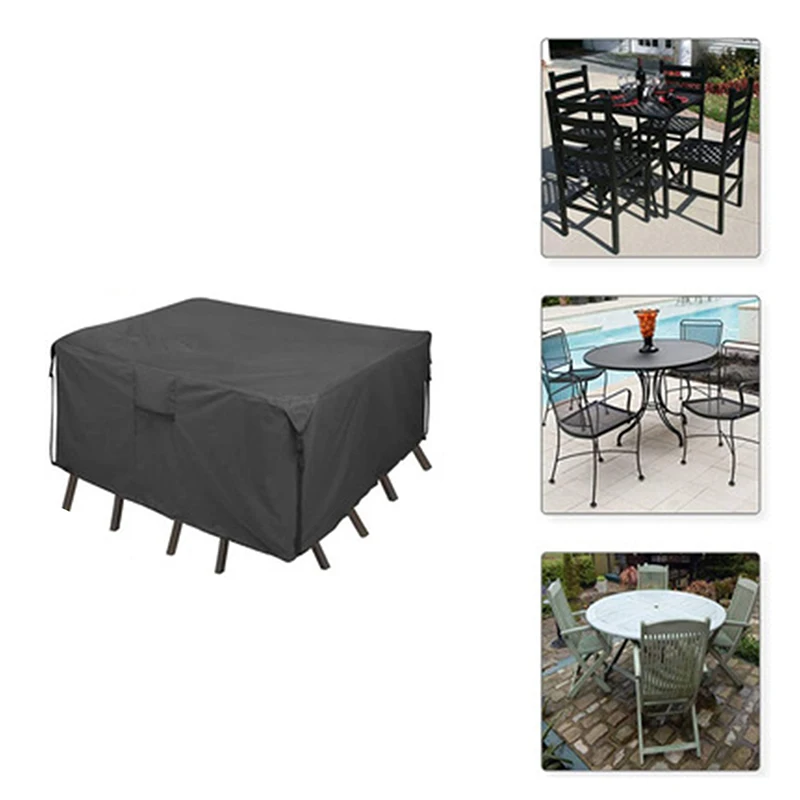 Furniture Waterproof Cover Outdoor Oxford Dustproof Cover for Rattan Table Cube Chair Sofa Garden Patio Protective Cover
Furniture Waterproof Cover Outdoor Oxford Dustproof Cover for Rattan Table Cube Chair Sofa Garden Patio Protective Cover