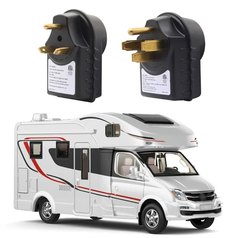 Professional Automatic Surge Protector Adapter 30A/50A Trailer Circuit Analyzer Circuit Detector Power Tester
Professional Automatic Surge Protector Adapter 30A/50A Trailer Circuit Analyzer Circuit Detector Power Tester