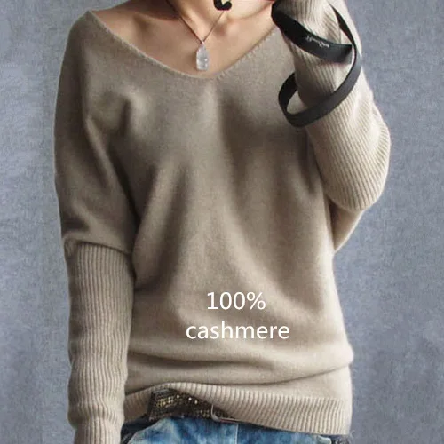 Spring autumn cashmere sweaters women fashion sexy v-neck pullover loose 100% wool batwing sleeve plus size knitted tops
Spring autumn cashmere sweaters women fashion sexy v-neck pullover loose 100% wool batwing sleeve plus size knitted tops