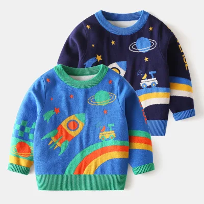 Children's Sweater Wholesale Boys Cartoon Autumn and Winter Bottoming Sweaters Korean Children's Baby Thicked Sweater Cardigan
Children's Sweater Wholesale Boys Cartoon Autumn and Winter Bottoming Sweaters Korean Children's Baby Thicked Sweater Cardigan