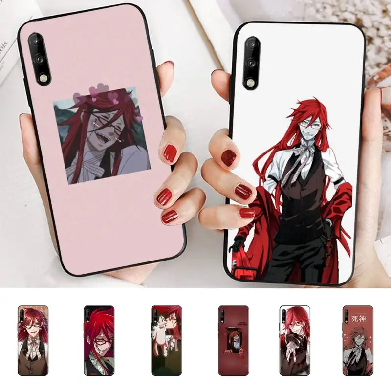 Kuroshitsuji Black Butler Grell Sutcliff Phone Case For redmi 5 6 7 8A plus 4x note 4 8 9 10 pro Cover Fundas Coque
Kuroshitsuji Black Butler Grell Sutcliff Phone Case For redmi 5 6 7 8A plus 4x note 4 8 9 10 pro Cover Fundas Coque