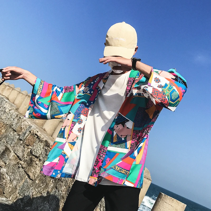 Мужская рубашка с рукавом три четверти, летняя Цветочная гавайская рубашка в стиле хип-хоп, модная пара, высокое качество, новое поступление
Мужская рубашка с рукавом три четверти, летняя Цветочная гавайская рубашка в стиле хип-хоп, модная пара, высокое качество, новое поступление