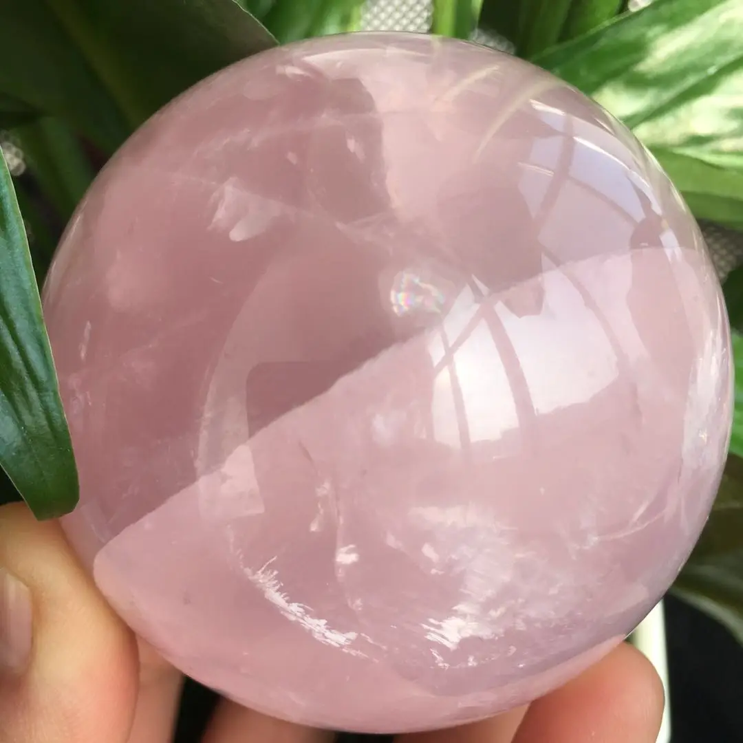 Natural Pink Rose Quartz Gemstone Ball Divination Sphere Collection Wedding Decor
Natural Pink Rose Quartz Gemstone Ball Divination Sphere Collection Wedding Decor