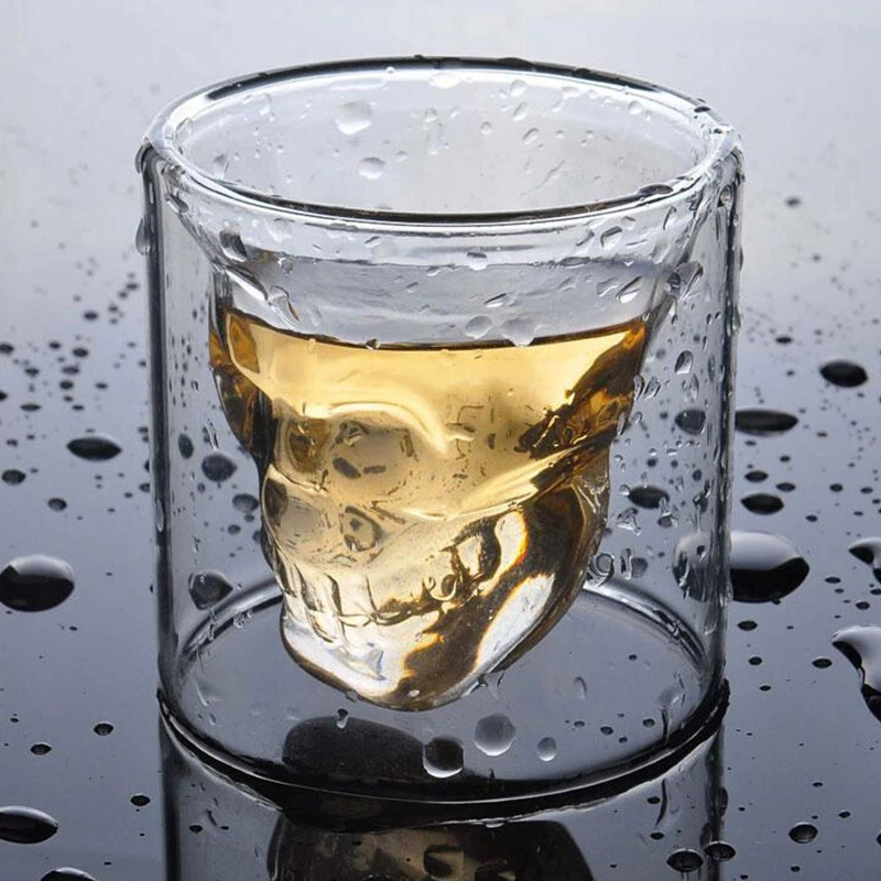 Skull Head Cup Double Layer Coffee Whiskey Vodka Skulls Beer Mug Wine Travel Cute Christmas Mugs Tumbler Shot Glass Transparent
Skull Head Cup Double Layer Coffee Whiskey Vodka Skulls Beer Mug Wine Travel Cute Christmas Mugs Tumbler Shot Glass Transparent