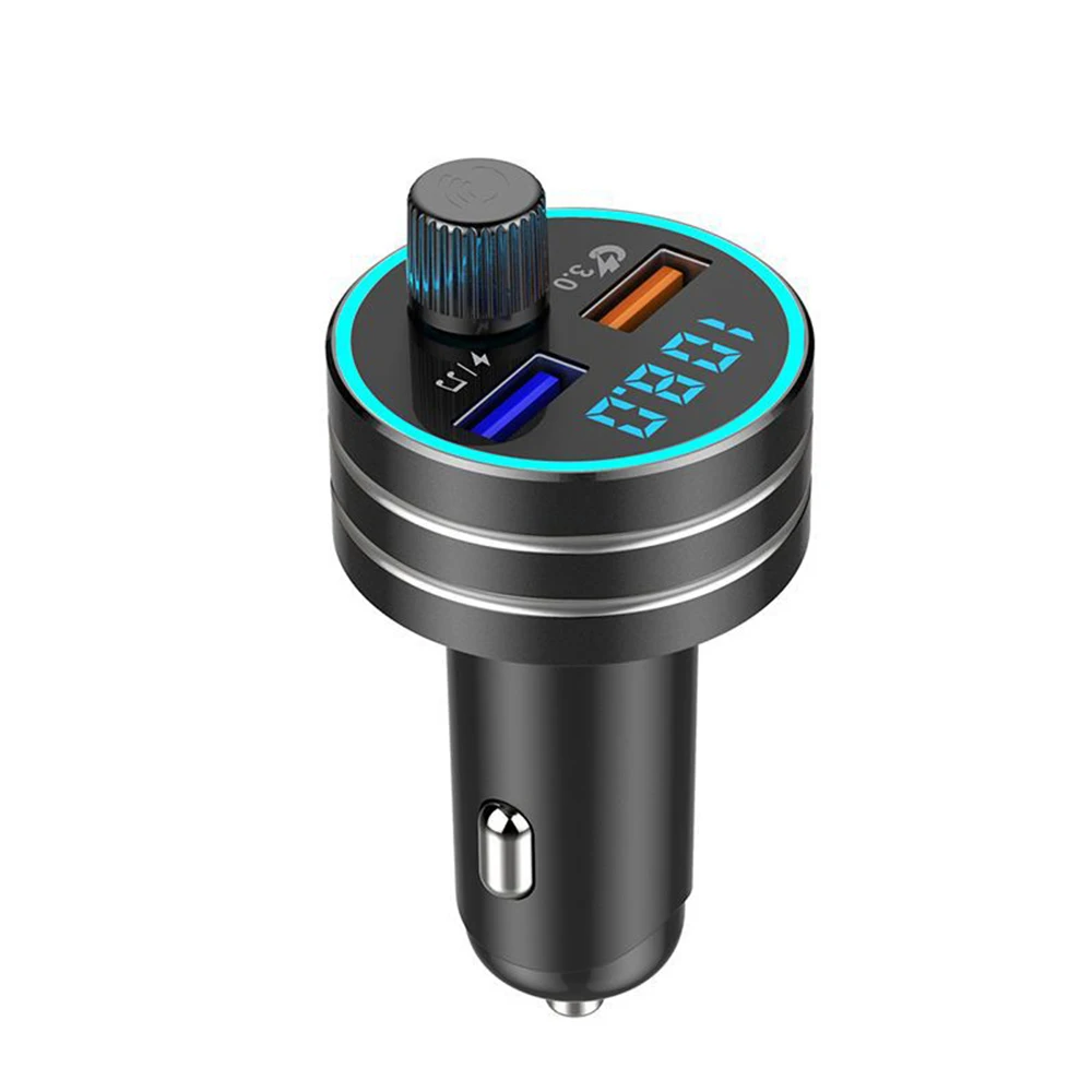Bluetooth FM Transmitter Multi-function Quick Charge QC3.0 Car Dual USB Ports Car Charger Receiver Modulator MP3 Player Handfree
Bluetooth FM Transmitter Multi-function Quick Charge QC3.0 Car Dual USB Ports Car Charger Receiver Modulator MP3 Player Handfree