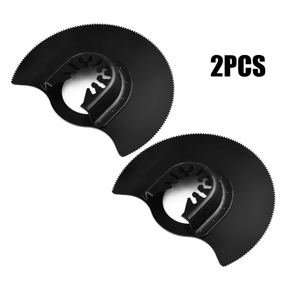 2* 88mm Semi Circular Saw Blade Oscillating MultiTool For PowerTool Wood Cutting Multifunction Saw Blade For Wood Metal Cutting
2* 88mm Semi Circular Saw Blade Oscillating MultiTool For PowerTool Wood Cutting Multifunction Saw Blade For Wood Metal Cutting