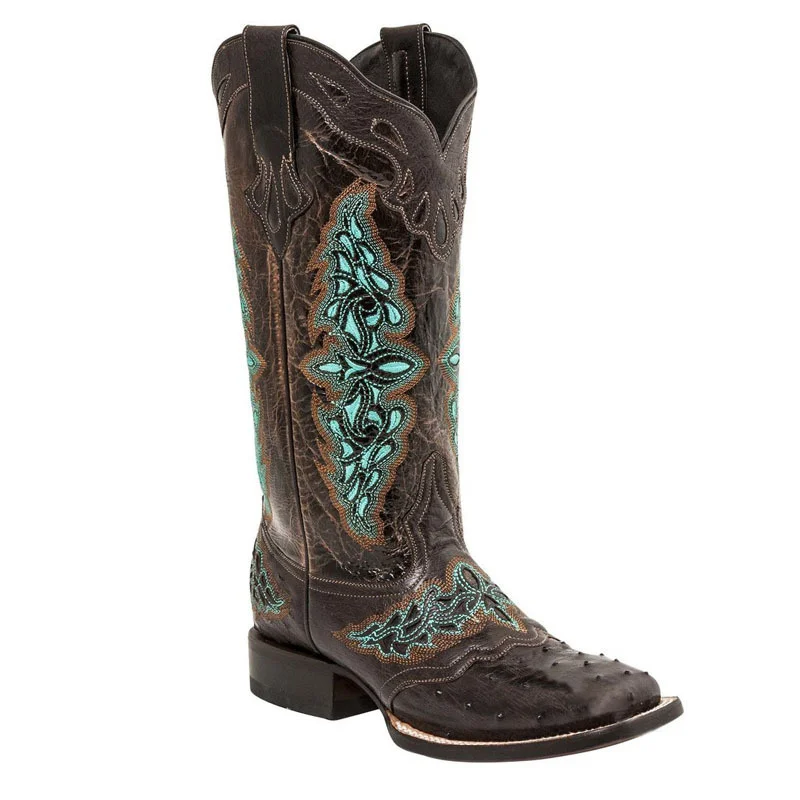 The New Autumn/winter 2021 Vintage Square Toe Thick Heel Color Patterned Round Toe Knight Boot For Women
The New Autumn/winter 2021 Vintage Square Toe Thick Heel Color Patterned Round Toe Knight Boot For Women