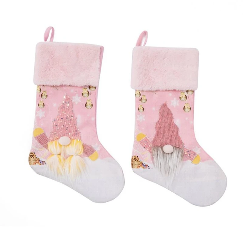 Christmas Glow Pink Stocking Sack Xmas Gift Candy Bag Noel Christmas Tree Decor For Home Navidad Sock Hanging Decor
Christmas Glow Pink Stocking Sack Xmas Gift Candy Bag Noel Christmas Tree Decor For Home Navidad Sock Hanging Decor