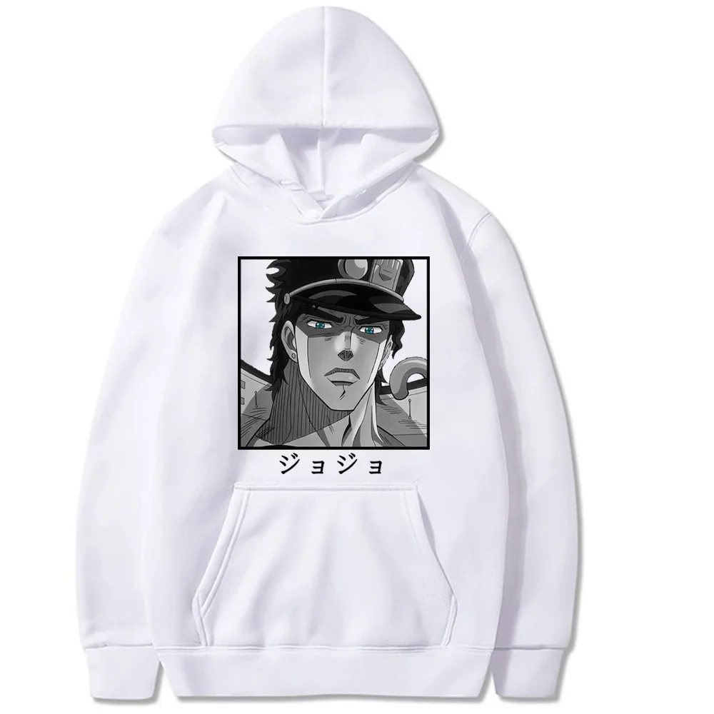 Anime JOJO Bizarre Adventure hoodie Men's/Women's Casual All-match Sweatshirt Unisex Streetwear Retro Harajuku Pullover Tee Tops
Anime JOJO Bizarre Adventure hoodie Men's/Women's Casual All-match Sweatshirt Unisex Streetwear Retro Harajuku Pullover Tee Tops