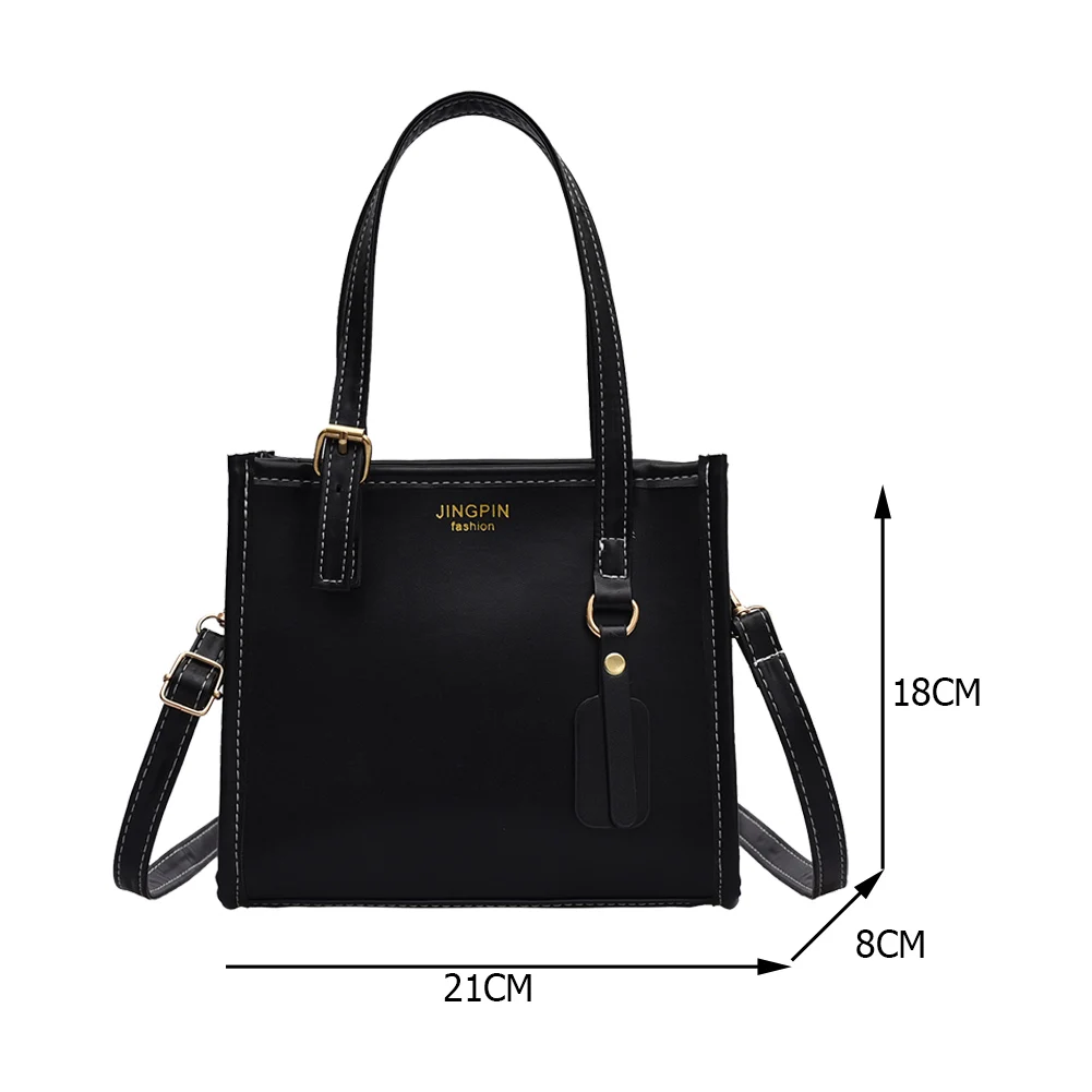 Fashion Women Top-handle Handbag Retro PU Leather Shoulder Messenger Bag Casual Street Large Capacity Tote
Fashion Women Top-handle Handbag Retro PU Leather Shoulder Messenger Bag Casual Street Large Capacity Tote