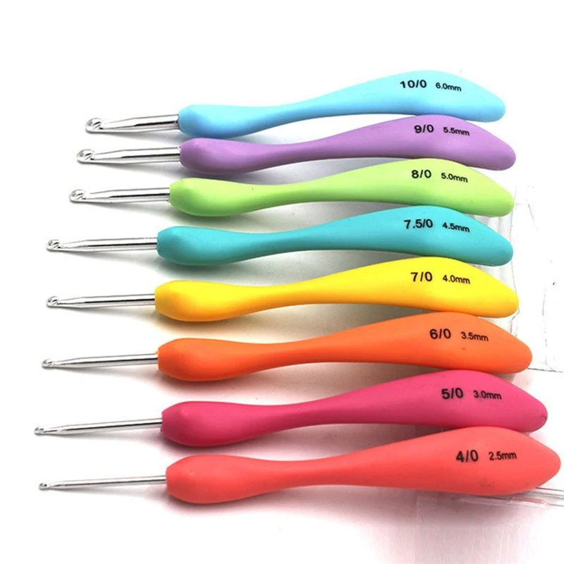 8 Pcs/Set Crochet Hooks Knitting Needles Ergonomic Crochet Hook Sets Weave Yarn DIY Handmade Tools Kit
8 Pcs/Set Crochet Hooks Knitting Needles Ergonomic Crochet Hook Sets Weave Yarn DIY Handmade Tools Kit