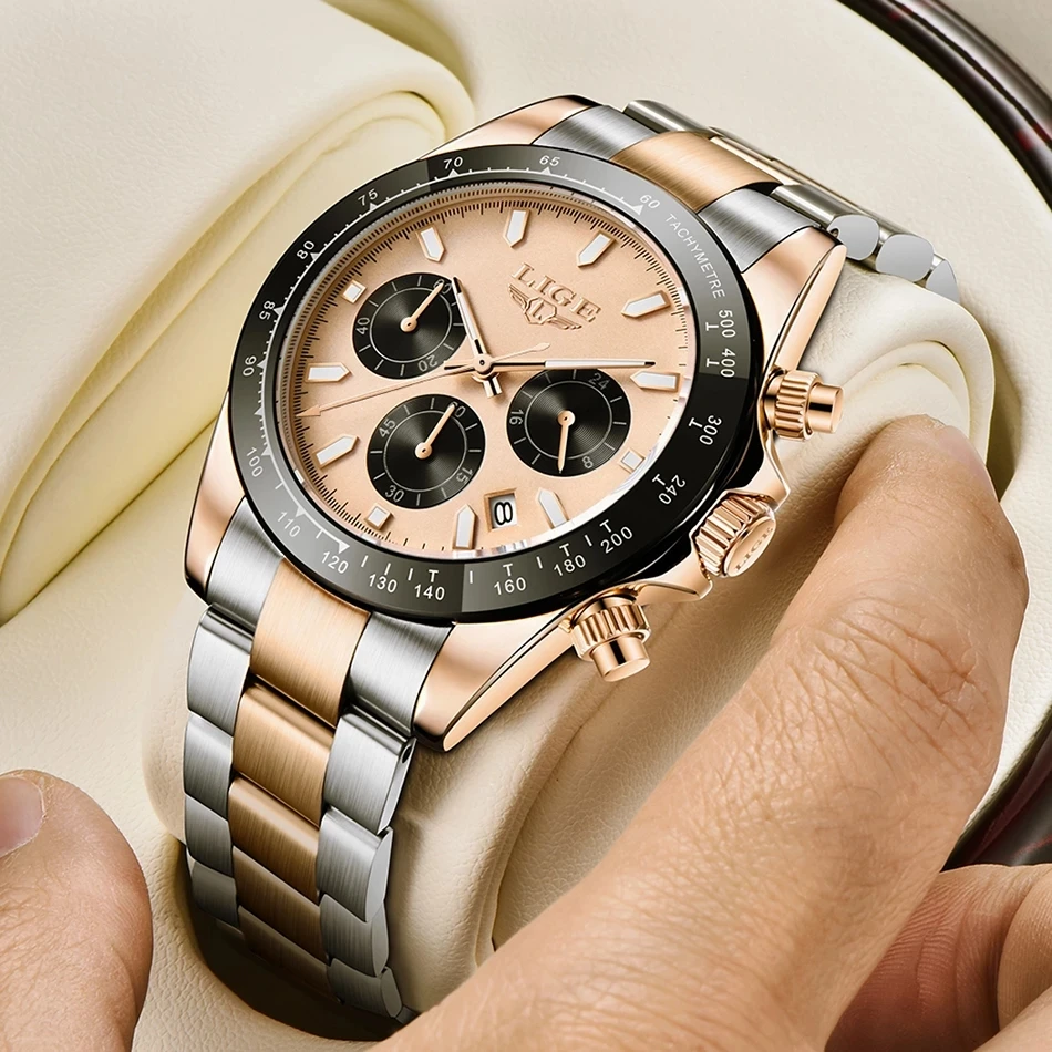 2021 LIGE Mens Watches Top Brand Luxury Stainless Steel Quartz Watch Man Fashion Casual Waterproof Chronograph Relogio Masculino
2021 LIGE Mens Watches Top Brand Luxury Stainless Steel Quartz Watch Man Fashion Casual Waterproof Chronograph Relogio Masculino