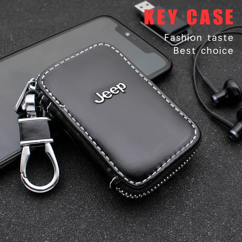 Genuine Leather Wallet Car Key Bag Multi Key Case Fashion Key Holders For Jeep Renegade 2016 2017 2018 Cherokee xj Wrangler JK
Genuine Leather Wallet Car Key Bag Multi Key Case Fashion Key Holders For Jeep Renegade 2016 2017 2018 Cherokee xj Wrangler JK