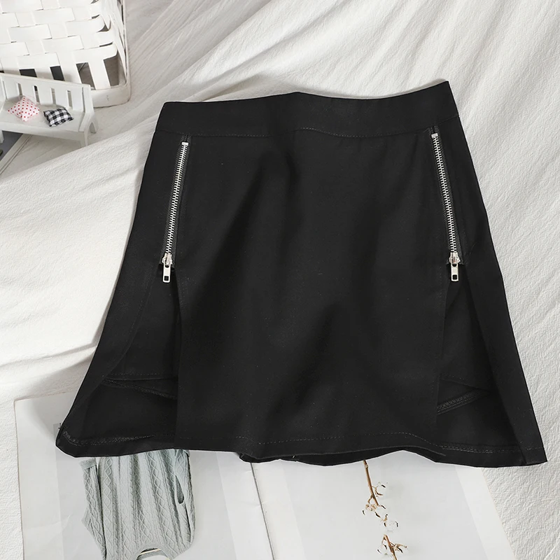 Kimutomo Double Zipper Split Shorts Skirts High Waist Straight Spring Summer 2021 New Slim Korean Solid Color Shorts Casual
Kimutomo Double Zipper Split Shorts Skirts High Waist Straight Spring Summer 2021 New Slim Korean Solid Color Shorts Casual