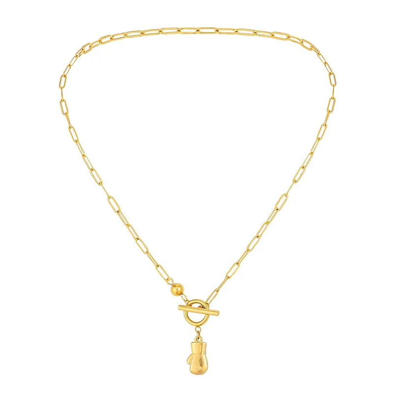 Korea OT Buckle Necklace Fashion Stainless Steel Chain Necklaces for Women Personality Hip Hop Jewelry Party Accessories
Korea OT Buckle Necklace Fashion Stainless Steel Chain Necklaces for Women Personality Hip Hop Jewelry Party Accessories