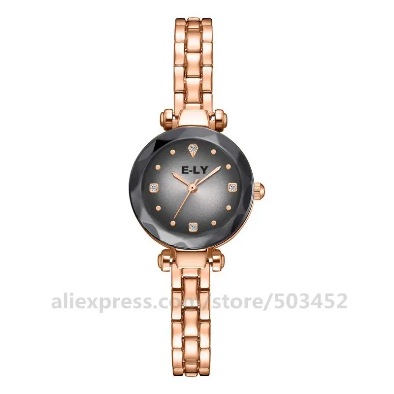 100 шт./лот женские часы-браслет с кристаллами красочные модные наручные часы Dail