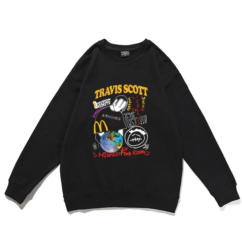 Travis Scott Cactus Jack Astroworld Wish You Were Here Tour Hip Hop Pullover Men Women Fashion Trend Sweatshirt Man Pullovers
Travis Scott Cactus Jack Astroworld Wish You Were Here Tour Hip Hop Pullover Men Women Fashion Trend Sweatshirt Man Pullovers