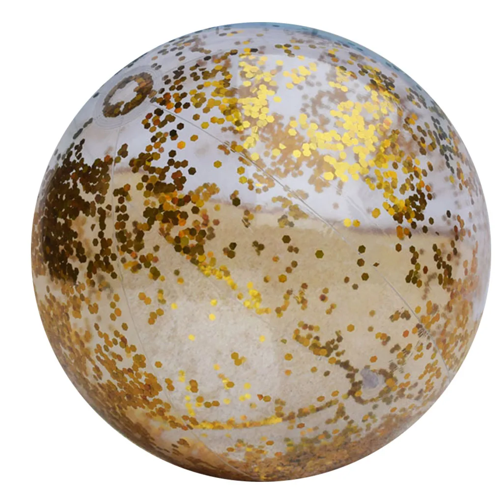 Inflatable Glitter Beach Ball 16inch/24inch Confetti Beach Ball Pool Summer Party Toy Playing Entertainment Supplies
Inflatable Glitter Beach Ball 16inch/24inch Confetti Beach Ball Pool Summer Party Toy Playing Entertainment Supplies