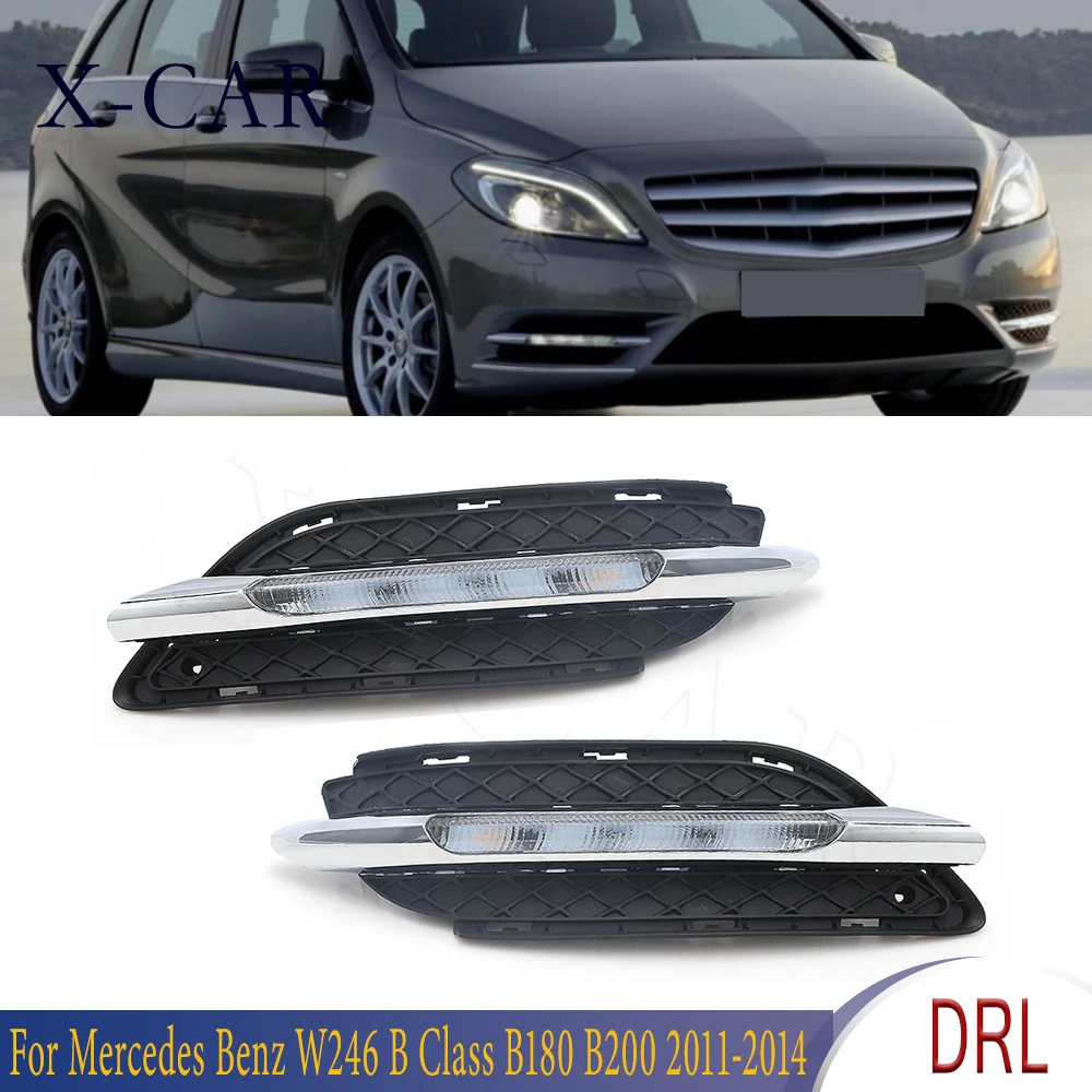 Дневные ходовые огни для Mercedes Benz W246 B class B180 B200 2011 2012-2014
Дневные ходовые огни для Mercedes Benz W246 B class B180 B200 2011 2012-2014