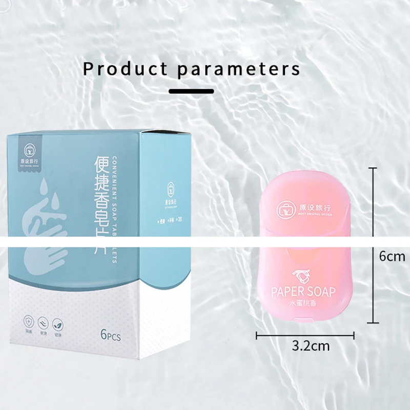 120pcs Disposable Soap Paper Clean Foaming 6 Box Portable Hand Washing Box Scented Slice Sheets For Outdoor Travel Use
120pcs Disposable Soap Paper Clean Foaming 6 Box Portable Hand Washing Box Scented Slice Sheets For Outdoor Travel Use