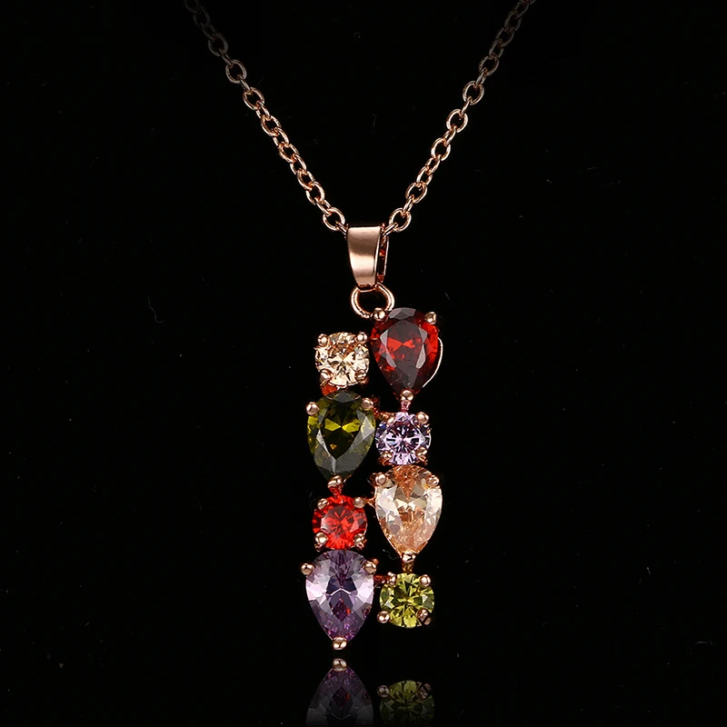 AMC Luxury Female Five Star Multi Cubic Zirconia Pendant Necklace Women Wedding Party Dating Wearring Jewelry Gift for Women
AMC Luxury Female Five Star Multi Cubic Zirconia Pendant Necklace Women Wedding Party Dating Wearring Jewelry Gift for Women