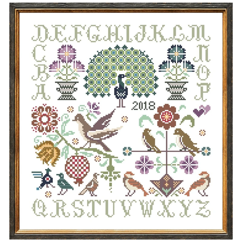 Vintage Birds cross stitch kits cartoon 18ct 14ct 11ct unprint fabric cotton thread DIY embroidery kit home wall decoration
Vintage Birds cross stitch kits cartoon 18ct 14ct 11ct unprint fabric cotton thread DIY embroidery kit home wall decoration