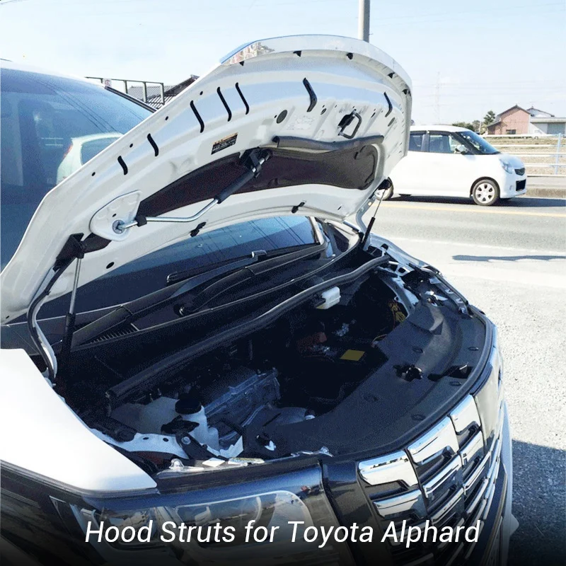 Для Toyota Alphard Ah30 Ah20 2015 2018 передний капот двигателя поддерживающий гидравлический