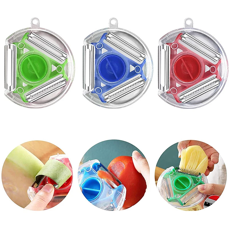 3 In 1 Magic Trio Peeler Set Slicer Stainless Steel Peeler Shredder Julienne Cutter Multi Peel Blade Zesters Grater Kitchen Tool
3 In 1 Magic Trio Peeler Set Slicer Stainless Steel Peeler Shredder Julienne Cutter Multi Peel Blade Zesters Grater Kitchen Tool