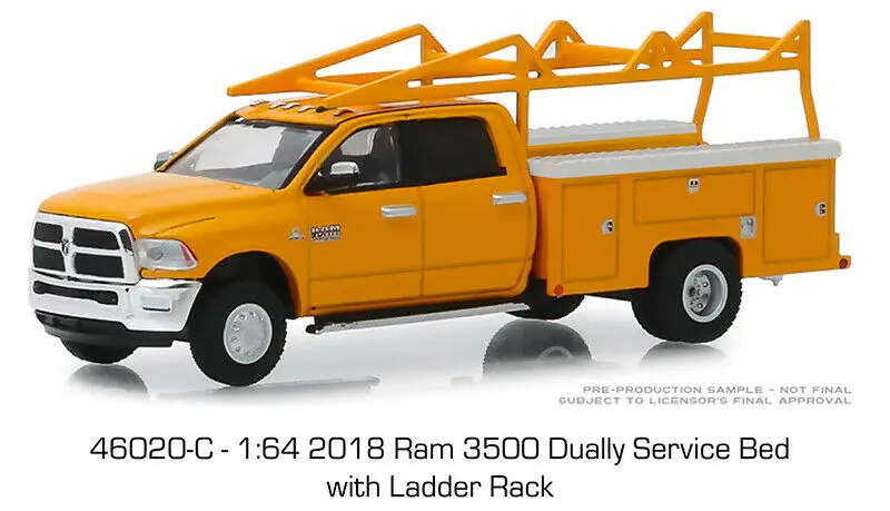 Машинка GreenLight 2018 Dodge Ram 3500 бутиковая из сплава в оригинальной коробке | Игрушки и