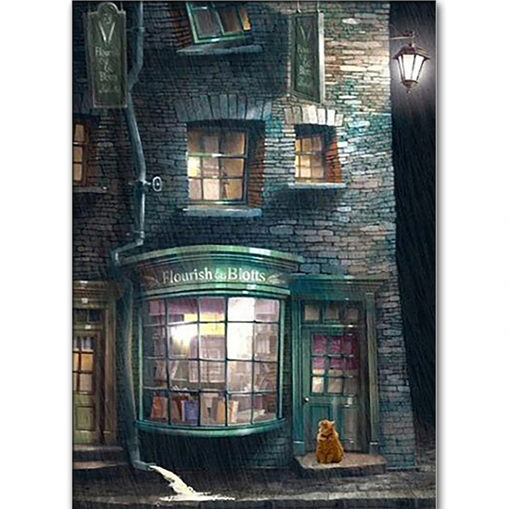 Diy 5D Diamond Painting Mosaic Harry Moive Characters House Handmade Diamond Cross Stitch Set Diamond Embroidery Handmake
Diy 5D Diamond Painting Mosaic Harry Moive Characters House Handmade Diamond Cross Stitch Set Diamond Embroidery Handmake