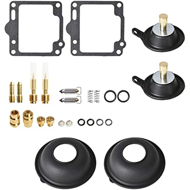 Carburetor Diaphragm Vacuum Repair Rebuild Kit Replacement for Yamaha Virago XV 750 1988-1997
Carburetor Diaphragm Vacuum Repair Rebuild Kit Replacement for Yamaha Virago XV 750 1988-1997
