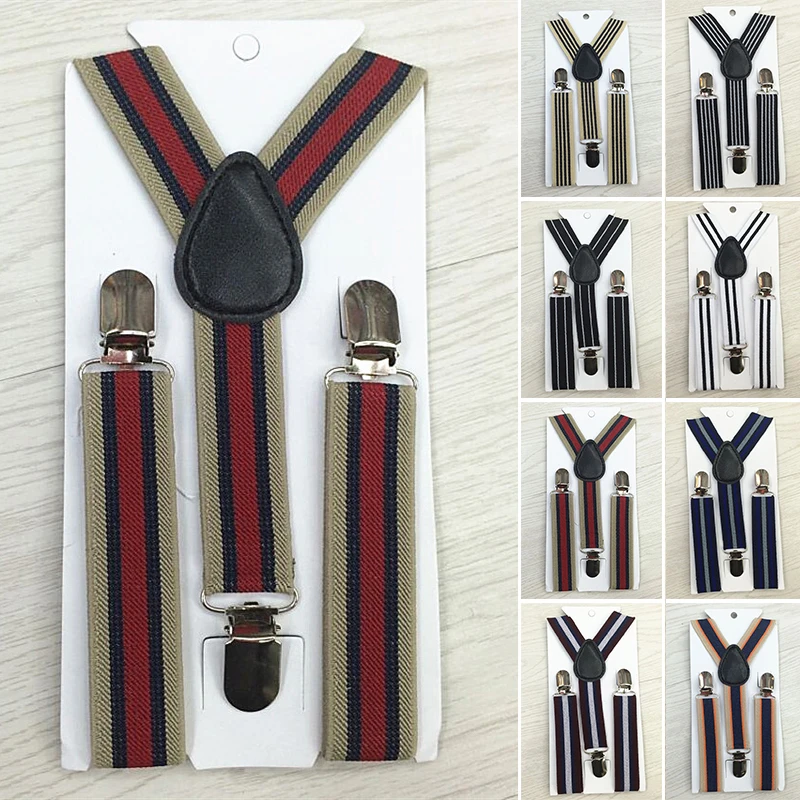 Unisex Children Striped Retro Strap Clip Belts Casual Fashion Braces Suspenders Belt Anti-drop Belts Buckle
Unisex Children Striped Retro Strap Clip Belts Casual Fashion Braces Suspenders Belt Anti-drop Belts Buckle