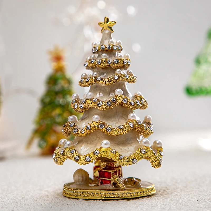 Эмалированная Рождественская елка с ручной росписью H & D, декоративная подвесная шкатулка для ювелирных украшений, коллекционный держатель...
Эмалированная Рождественская елка с ручной росписью H & D, декоративная подвесная шкатулка для ювелирных украшений, коллекционный держатель...