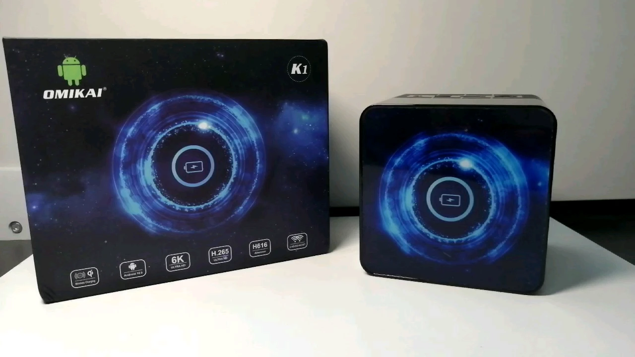 Factory Price Built-In Intelligent Mute Fan Android 10.0 System Omikai K1 Smart Wireless Charging Smart Tv Box
Factory Price Built-In Intelligent Mute Fan Android 10.0 System Omikai K1 Smart Wireless Charging Smart Tv Box