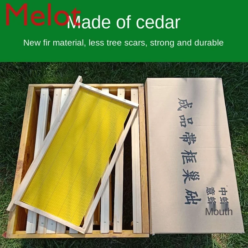 With Comb Foundation Case Finished Products Honeycomb Frame Honeycomb Bee Apis Mellifera Fir Beekeeping Tools Hive
With Comb Foundation Case Finished Products Honeycomb Frame Honeycomb Bee Apis Mellifera Fir Beekeeping Tools Hive