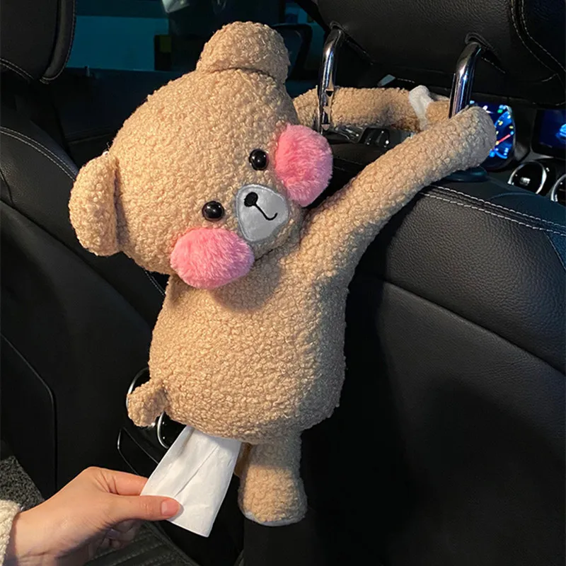 Creative Cartoon Cute Bear Car Armrest Box Drawer Box Car Tissue Bag Seat Back Hanging Tissue Box Home Car Interior Tissue Box
Creative Cartoon Cute Bear Car Armrest Box Drawer Box Car Tissue Bag Seat Back Hanging Tissue Box Home Car Interior Tissue Box